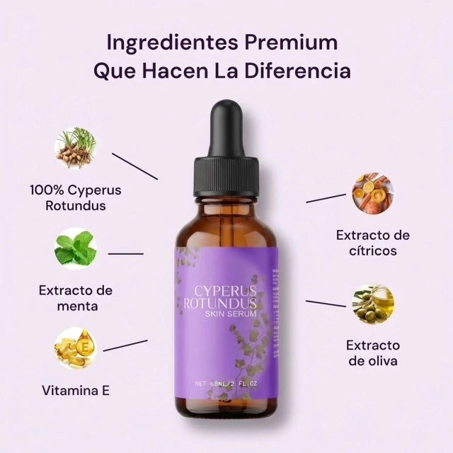 Aceite de Cyperus Rotundus | Reducí el crecimiento del vello